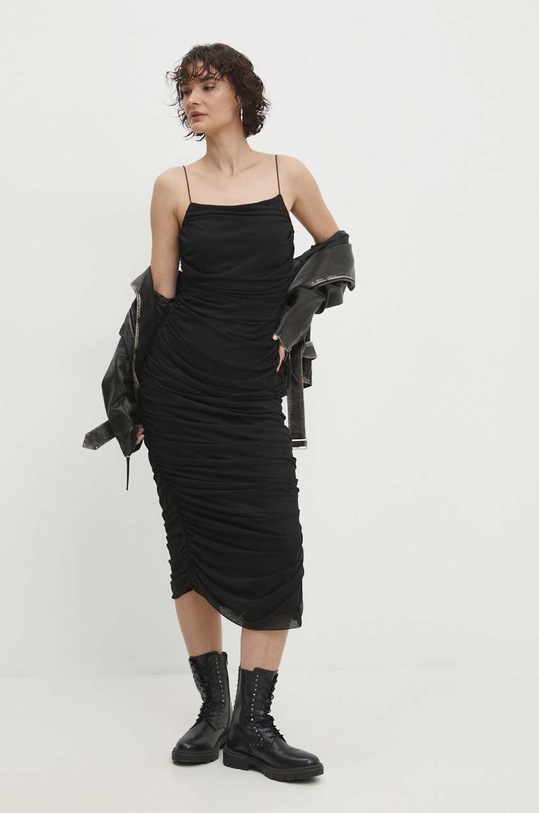 Μπουφάν Answear.LAB k9224.IKK μαύρο WW24