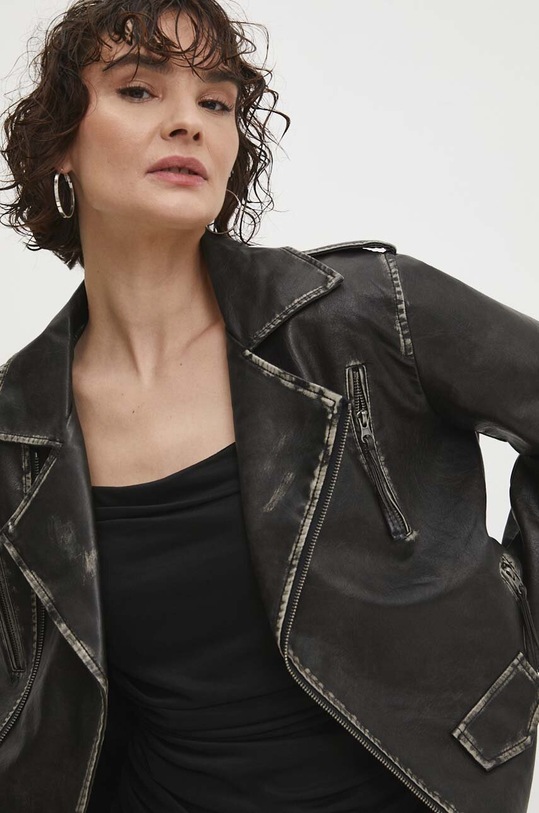 Μπουφάν Answear.LAB k9224.IKK μαύρο