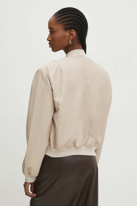 Odzież Answear Lab kurtka bomber cv2150.5.fjs beżowy