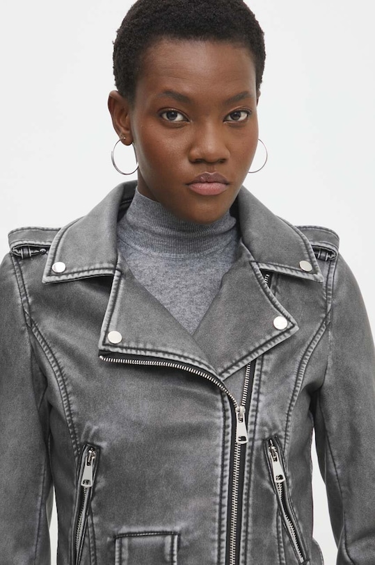 Рокерско яке Answear Lab сив cv2138.1.FJS