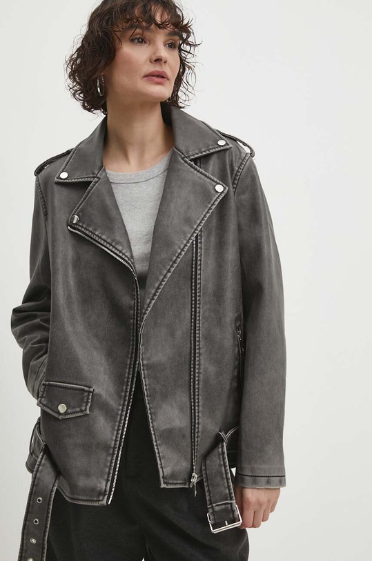 Μπουφάν Answear.LAB γκρί cv2136.10.fjs