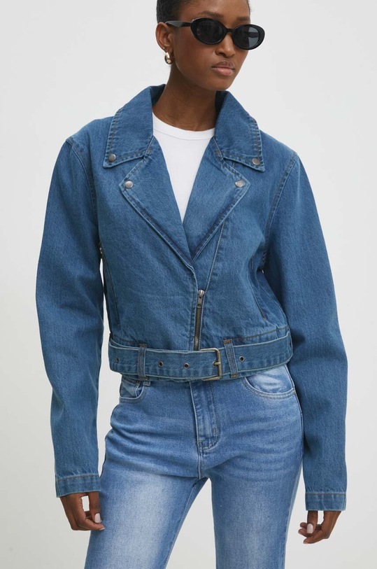Answear Lab geaca de blugi albastru LJKIVORYDENIM.GWK