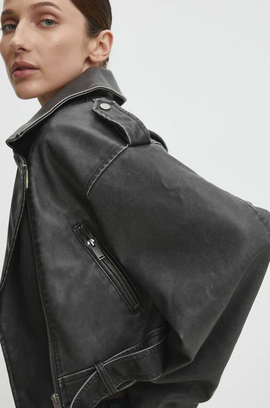 Answear Lab geaca ramones LJK.VIC.GWK negru