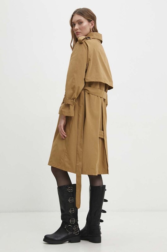Oblečenie Kabát Answear.LAB 4368.FKK hnedá