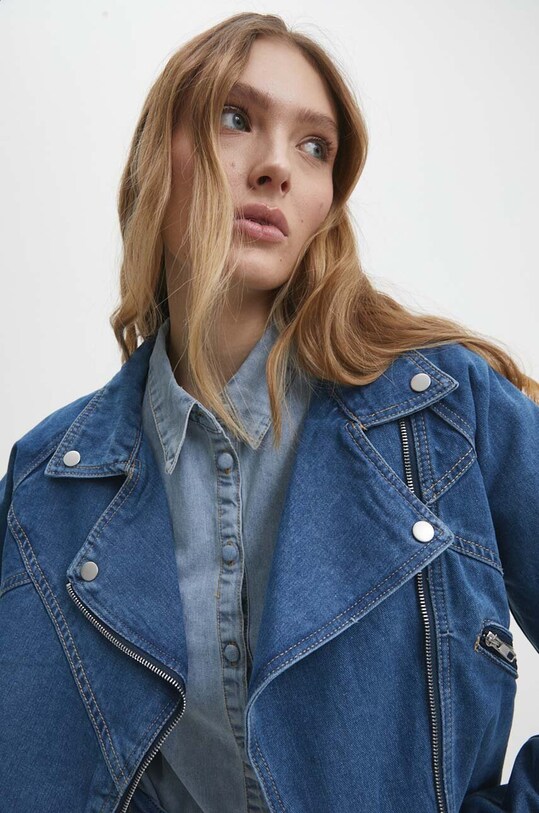 Answear Lab kurtka jeansowa cv879.fw