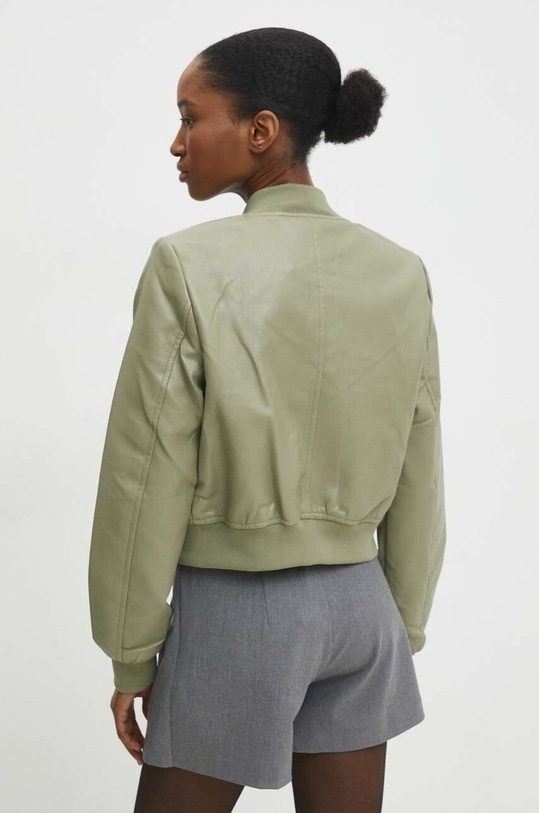 Odzież Answear Lab kurtka bomber 202185.HWK zielony