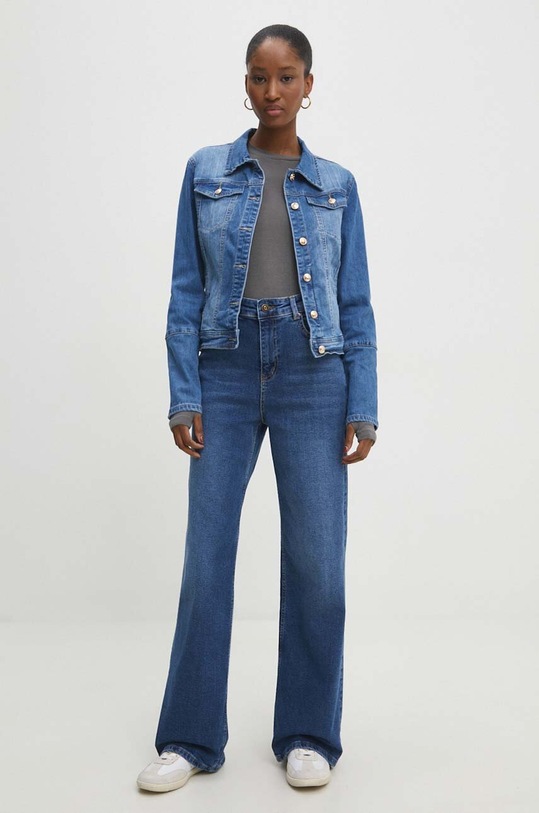 Answear Lab giacca di jeans F0114.HWK blu WW24