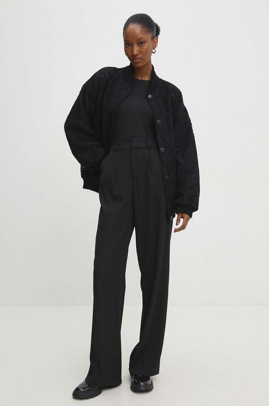 Bomber jakna Answear.LAB f000728.IWK crna WW24