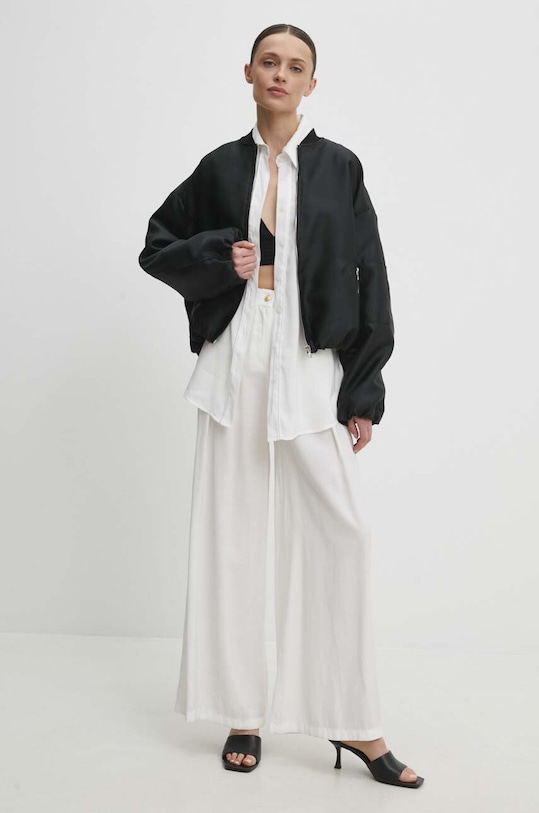 Answear Lab kurtka bomber 406.HWK czarny WW24