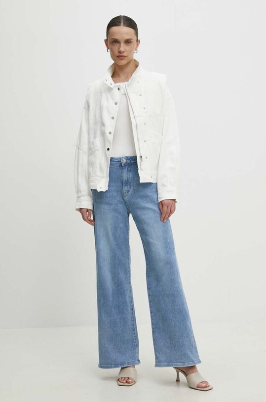 Джинсовая куртка Answear.LAB ZH843.IKK бежевый WW24