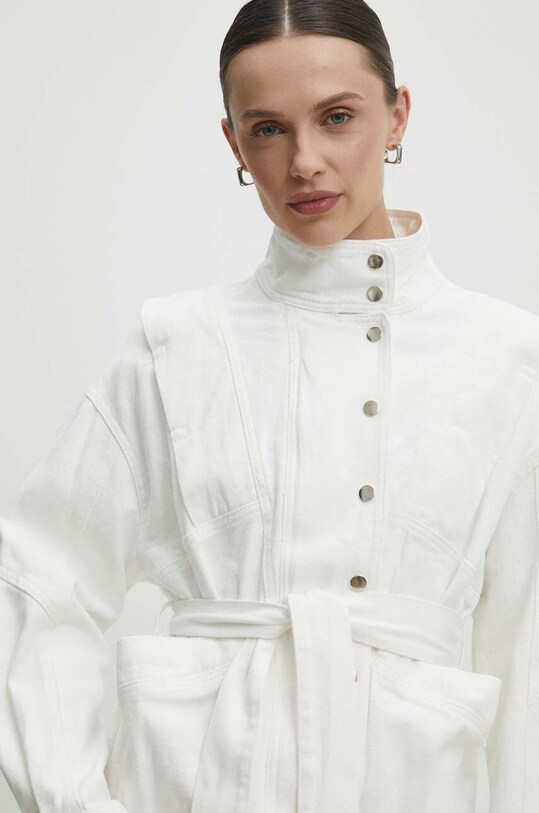 Джинсовая куртка Answear.LAB бежевый ZH843.IKK