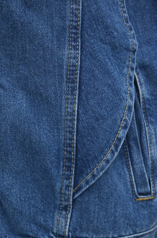 Answear Lab vesta de blugi sng.kud04g.tjs albastru