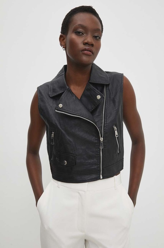 Bunda Answear.LAB černá G9718.HWK