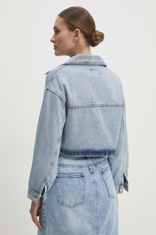 Одяг Джинсова куртка Answear Lab 6252.td блакитний