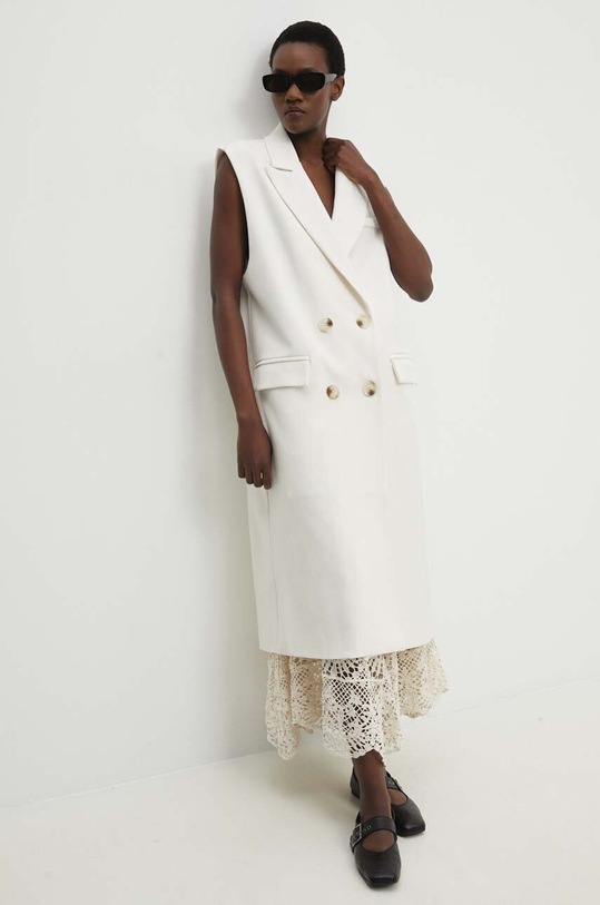 Безрукавка Answear.LAB білий LD0394.HWK