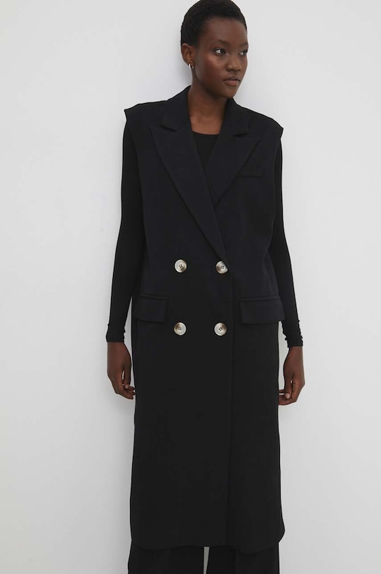 Îmbrăcăminte Answear Lab vesta LD0394.HWK negru