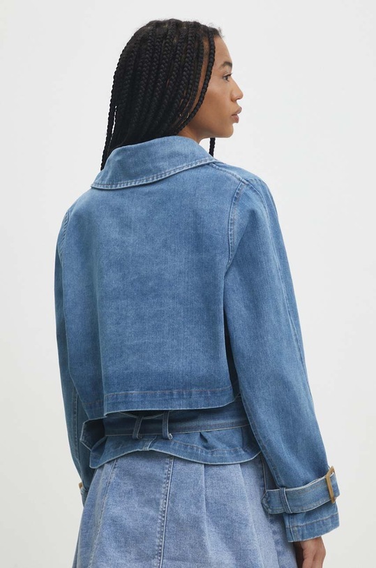 Îmbrăcăminte Answear Lab geacă din denim b9369.IKK albastru