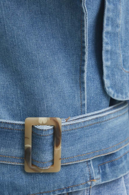 Answear Lab geacă din denim b9369.IKK albastru