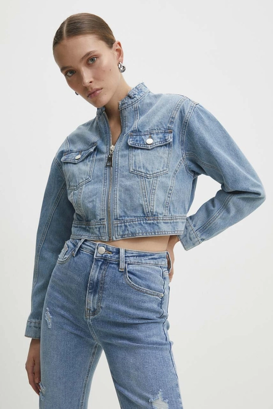 Answear Lab geacă din denim necaptusit albastru l1021.id