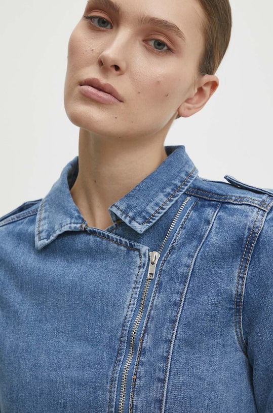 Answear Lab geacă din denim albastru f7257.id