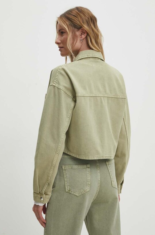 Îmbrăcăminte Answear Lab geacă din denim bcj78.tjs verde