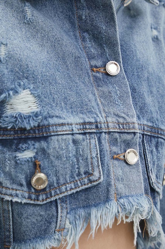 Answear Lab geacă din denim f218.ijs albastru