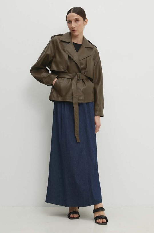 Одяг Куртка Answear Lab AG632.pjs. коричневий