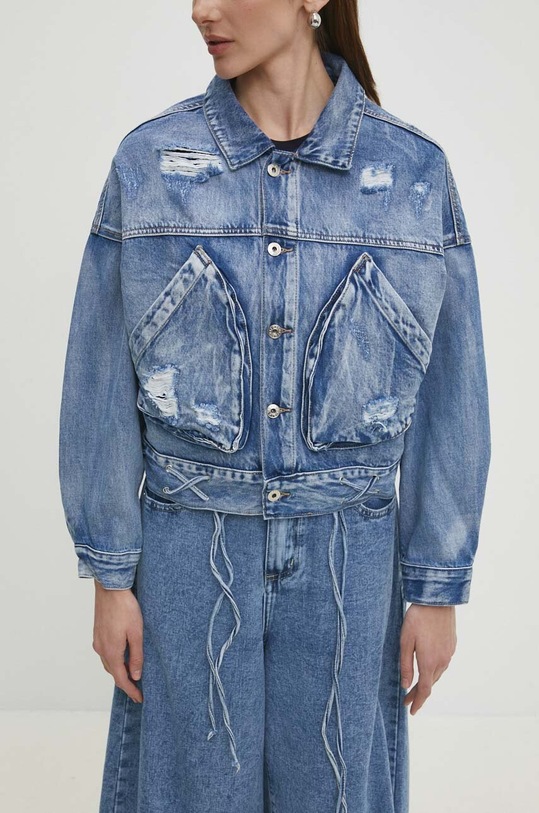 Answear.LAB kurtka jeansowa 5588.pjs