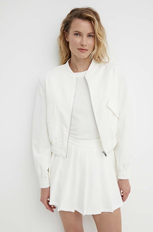 Куртка-бомбер Answear.LAB белый 7502.HKK