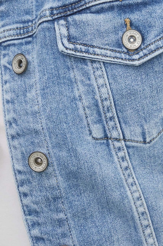 Answear Lab geacă din denim hm6575.fjs albastru