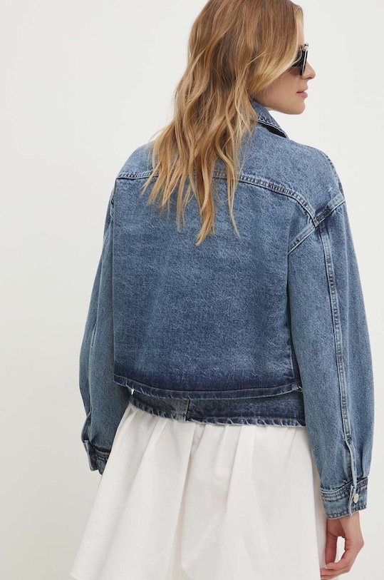 Îmbrăcăminte Answear Lab geacă din denim sng.kud06t.tjs albastru