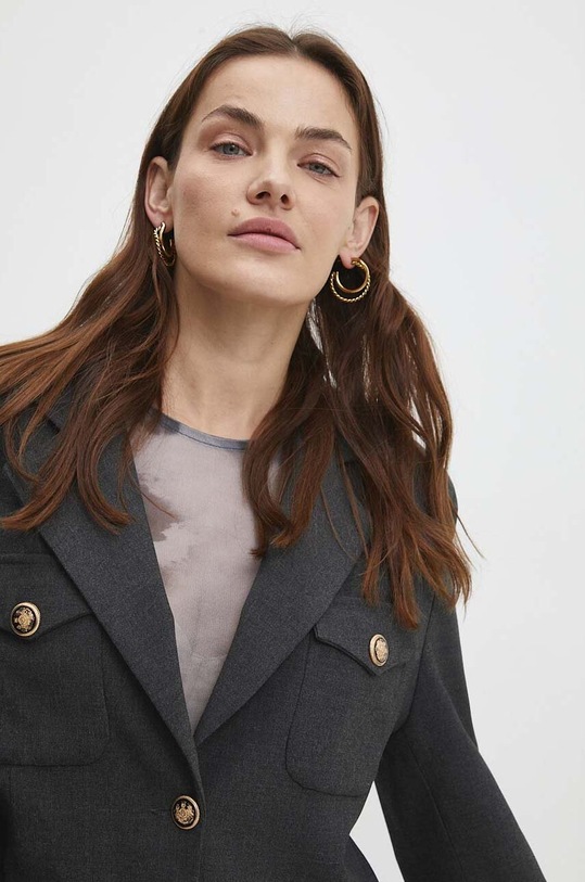 Suknjič Answear.LAB 5323.TKK siva