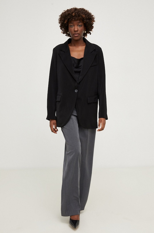 Answear Lab sacou 5221.TKK negru WW24