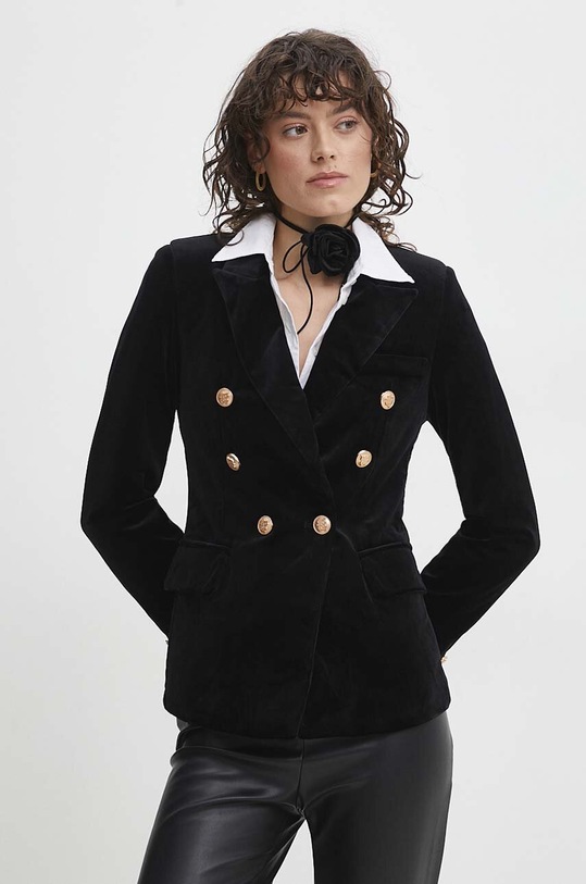 Answear Lab sacou cu captuseala negru LR2592.HWK