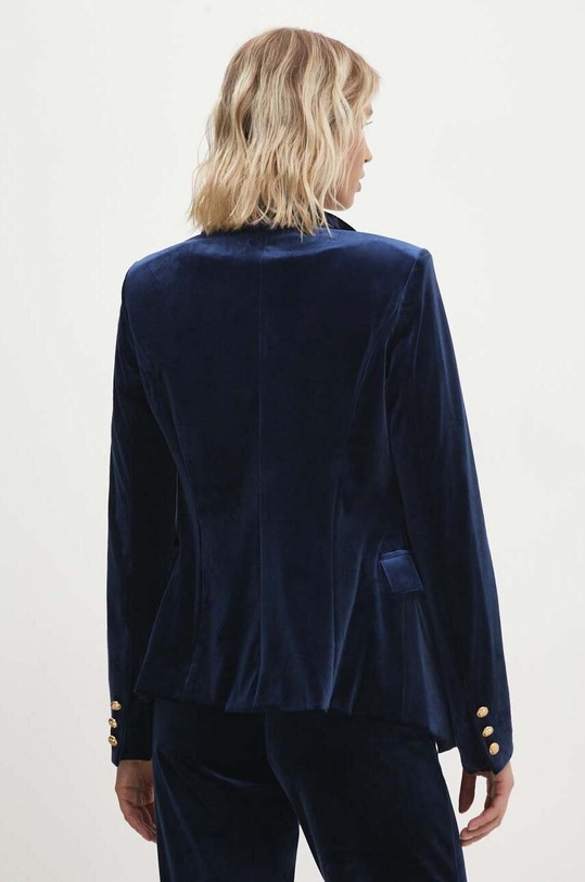 Odzież Answear Lab marynarka welurowa 1721.HWK granatowy