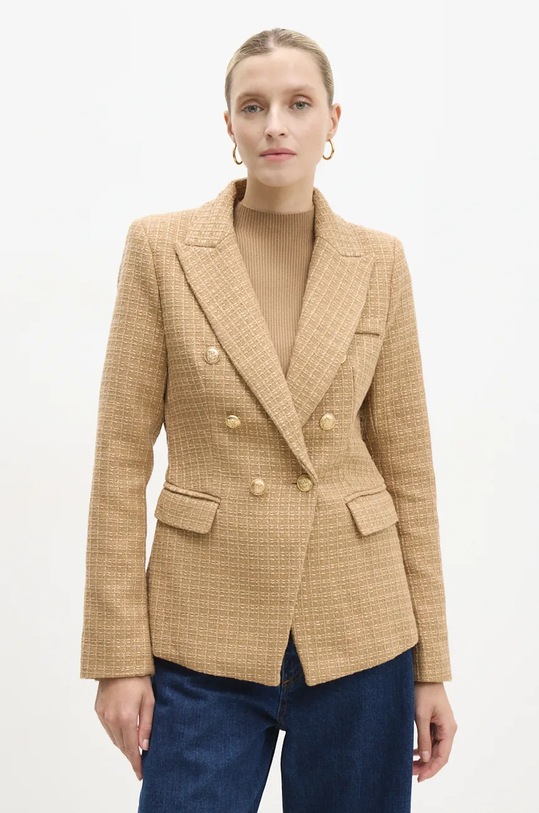 Sako Answear.LAB látka béžová V2321.HWK