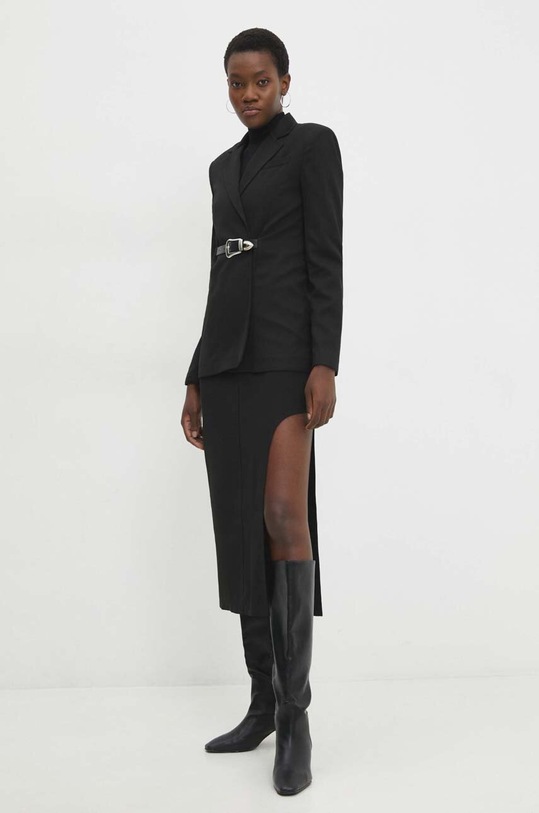 Answear Lab marynarka 130683.TKK czarny WW24