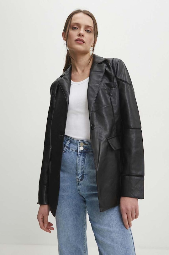 Sako Answear.LAB s podšívkou černá 1610.iw