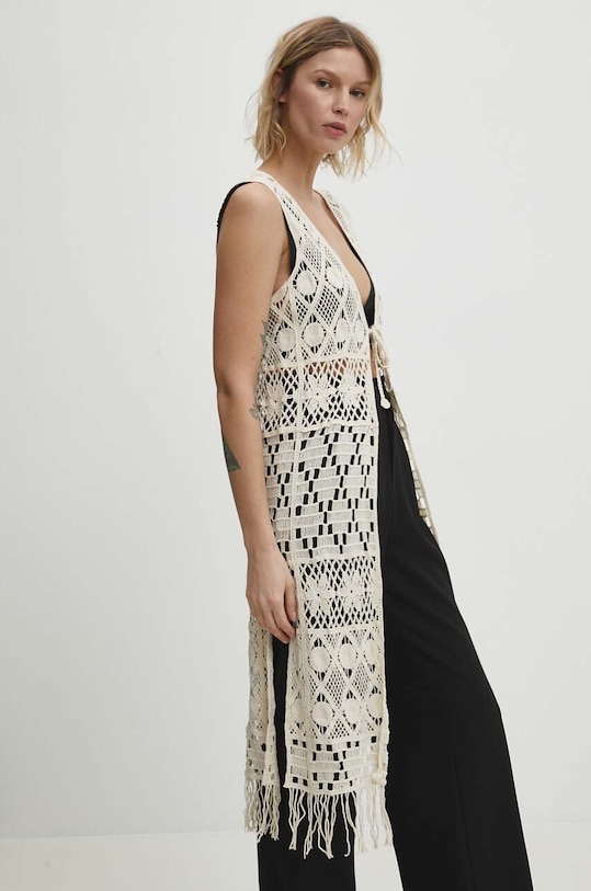 Безрукавка Answear.LAB WF4934.gdb бежевий WW24