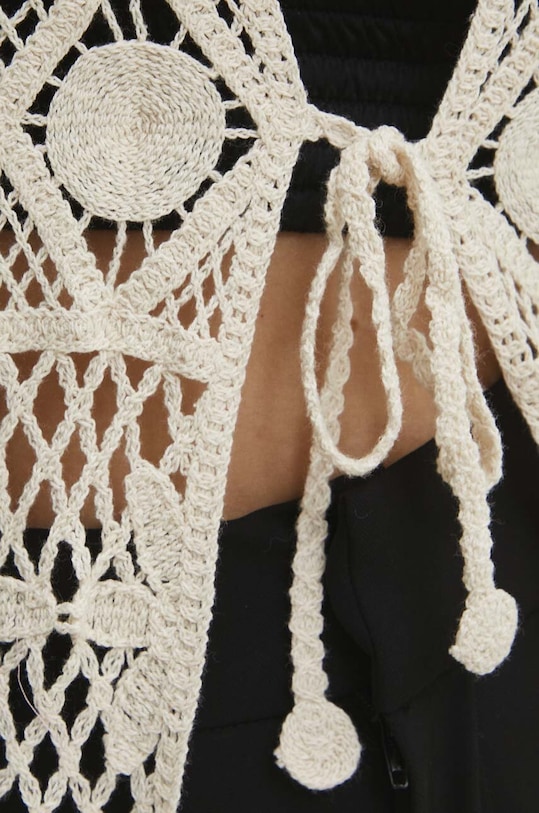 Безрукавка Answear.LAB WF4934.gdb бежевий