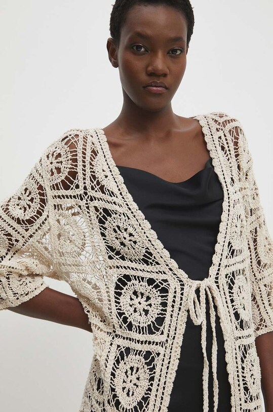 Answear Lab kimono beżowy WF5160.gdb