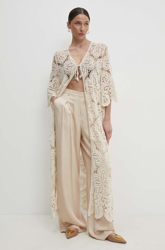 Answear Lab narzutka WF5196.gdb beżowy WW24