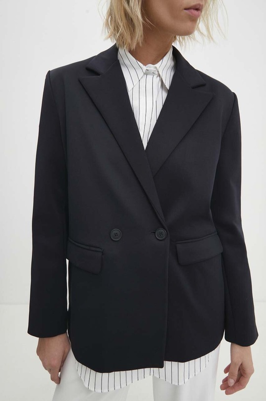 Oblečenie Sako Answear.LAB 24k51299.tdb tmavomodrá