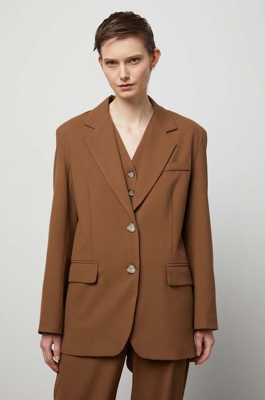 Answear.LAB marynarka brązowy 5350.td