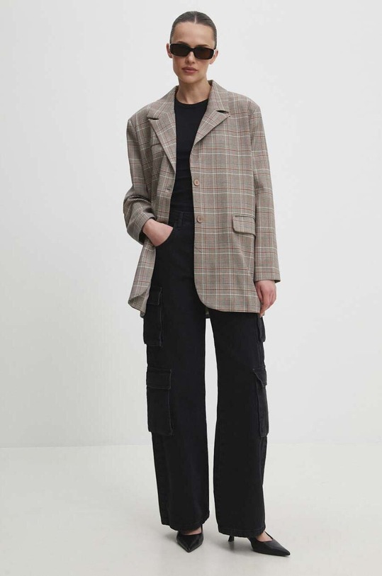 Σακάκι Answear.LAB 19359.tjs γκρί WW24