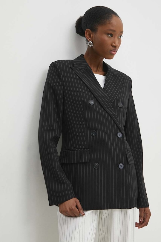 Σακάκι Answear.LAB b9256.IKK μαύρο WW24