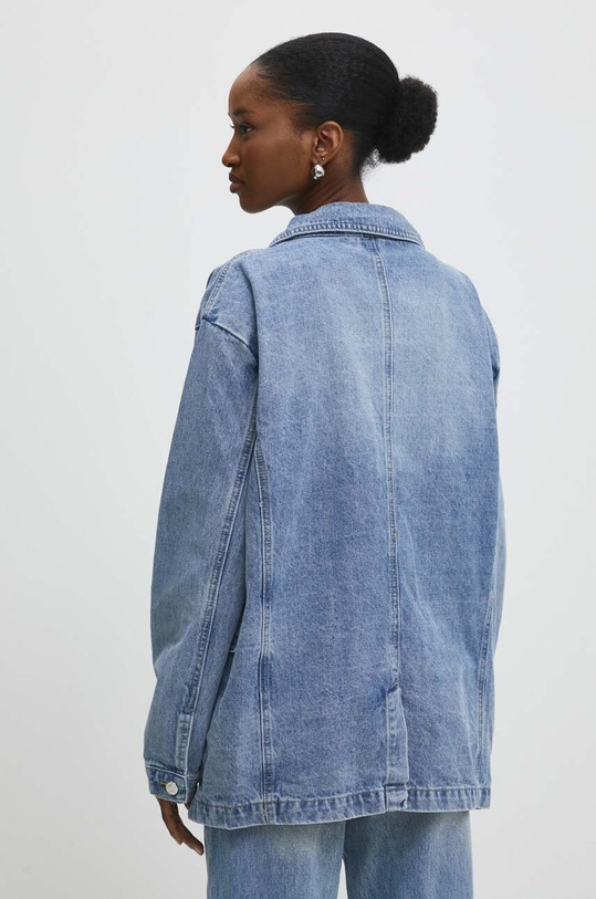 Odzież Answear Lab marynarka jeansowa g612.IWK niebieski