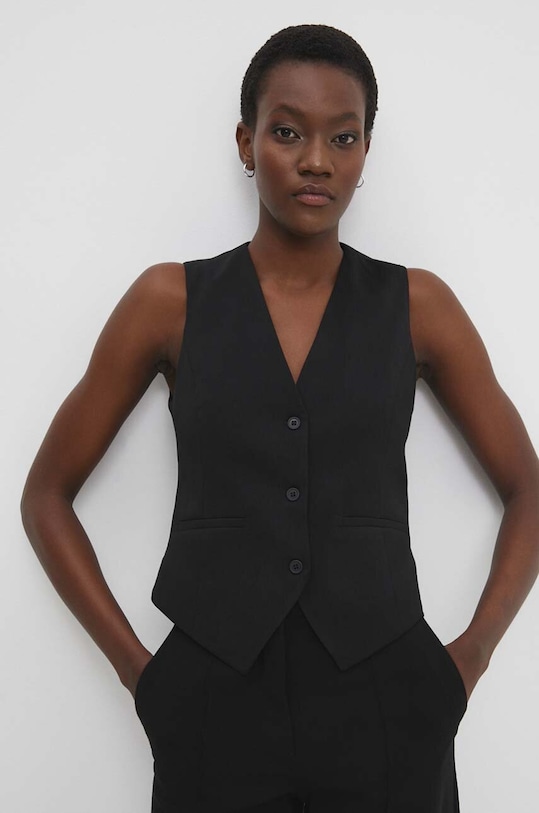Answear Lab vesta cu captuseala negru W24S.LF.120458.tjs