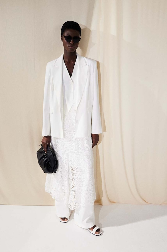 Sako Answear.LAB látka biela W24S.LF.130748.tjs