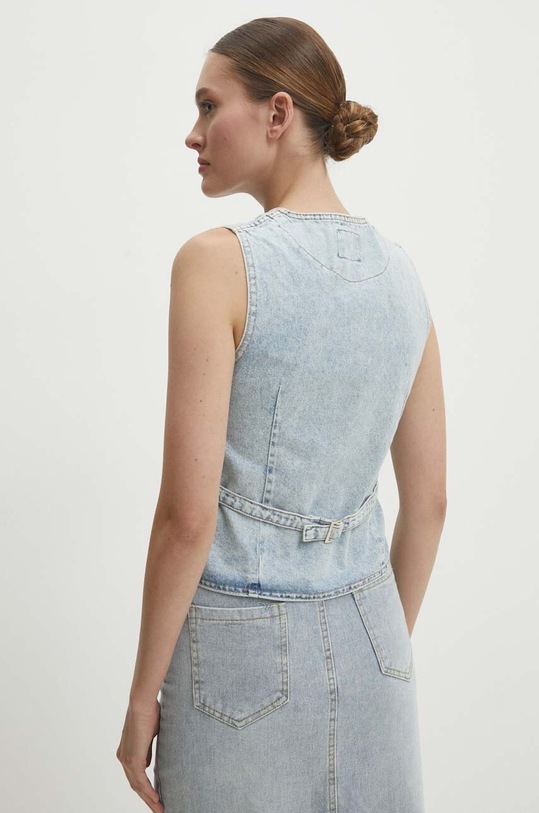 Ρούχα Γιλέκο τζιν Answear.LAB 6064.td μπλε